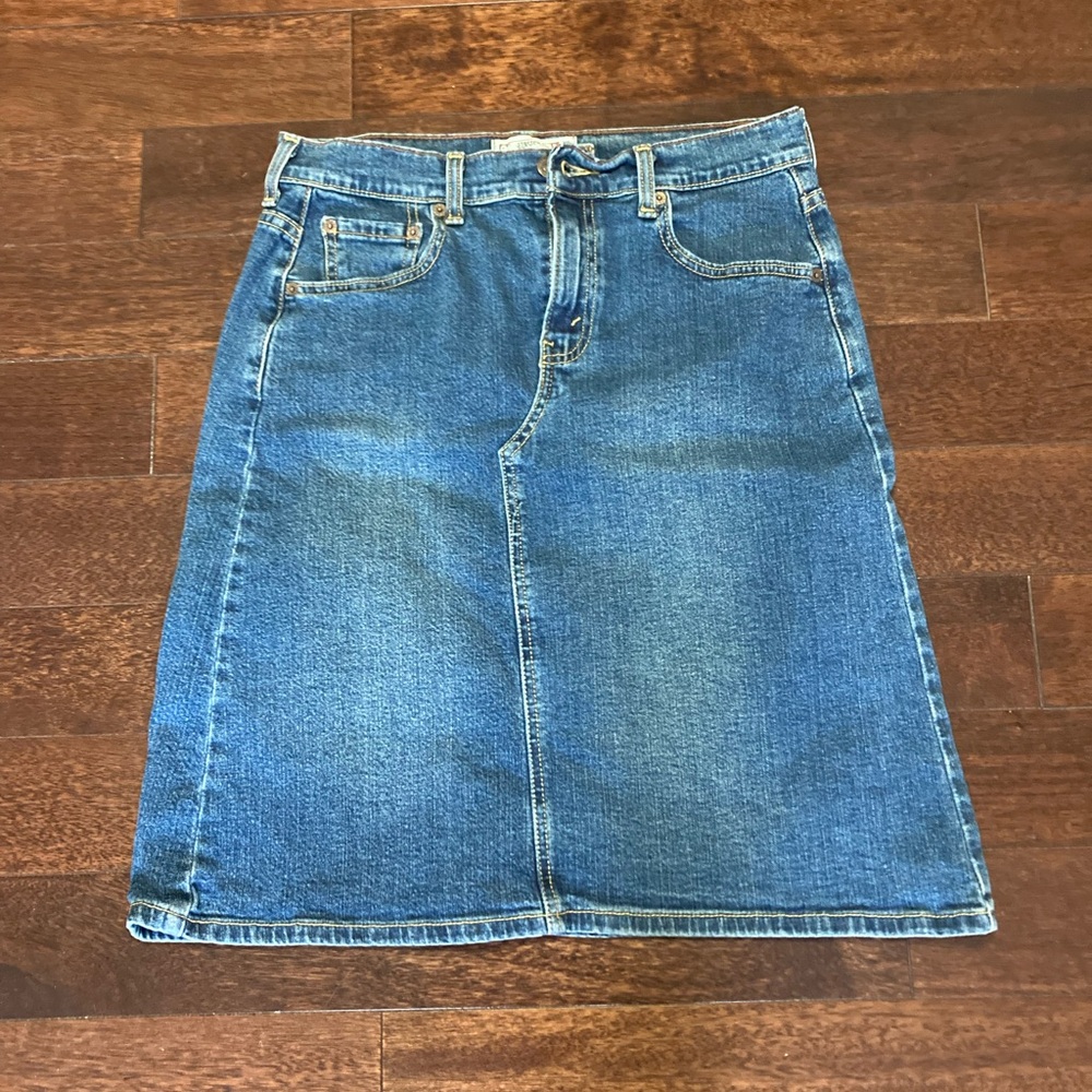 Perfect denim skirt Levi Strauss vintage size 6